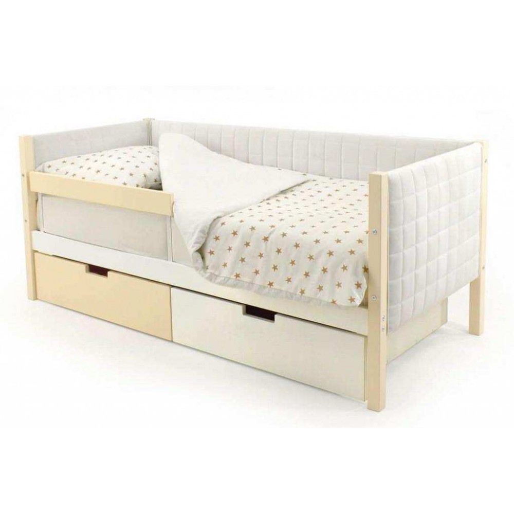 раздвижная кровать для ребенка с бортиками