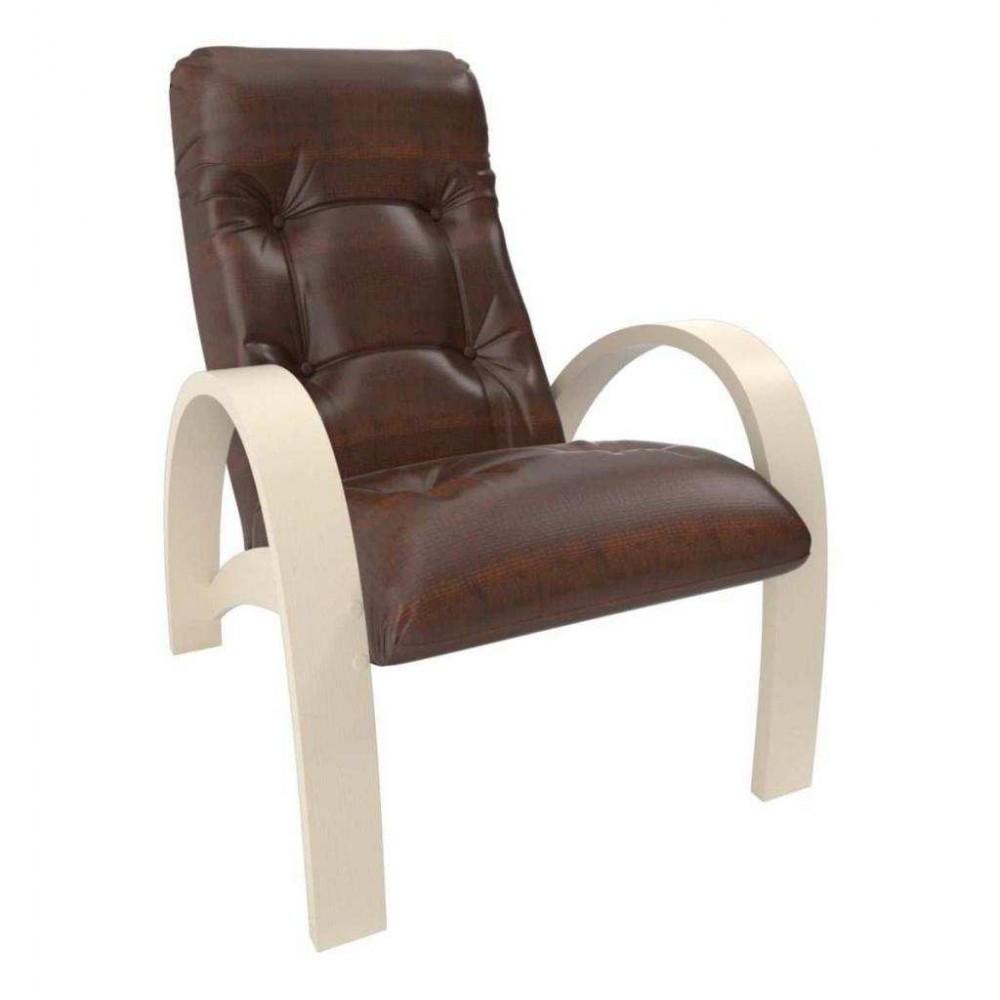 Кресло мебель Импэкс модель s7 орех/шпон ткань Verona Brown