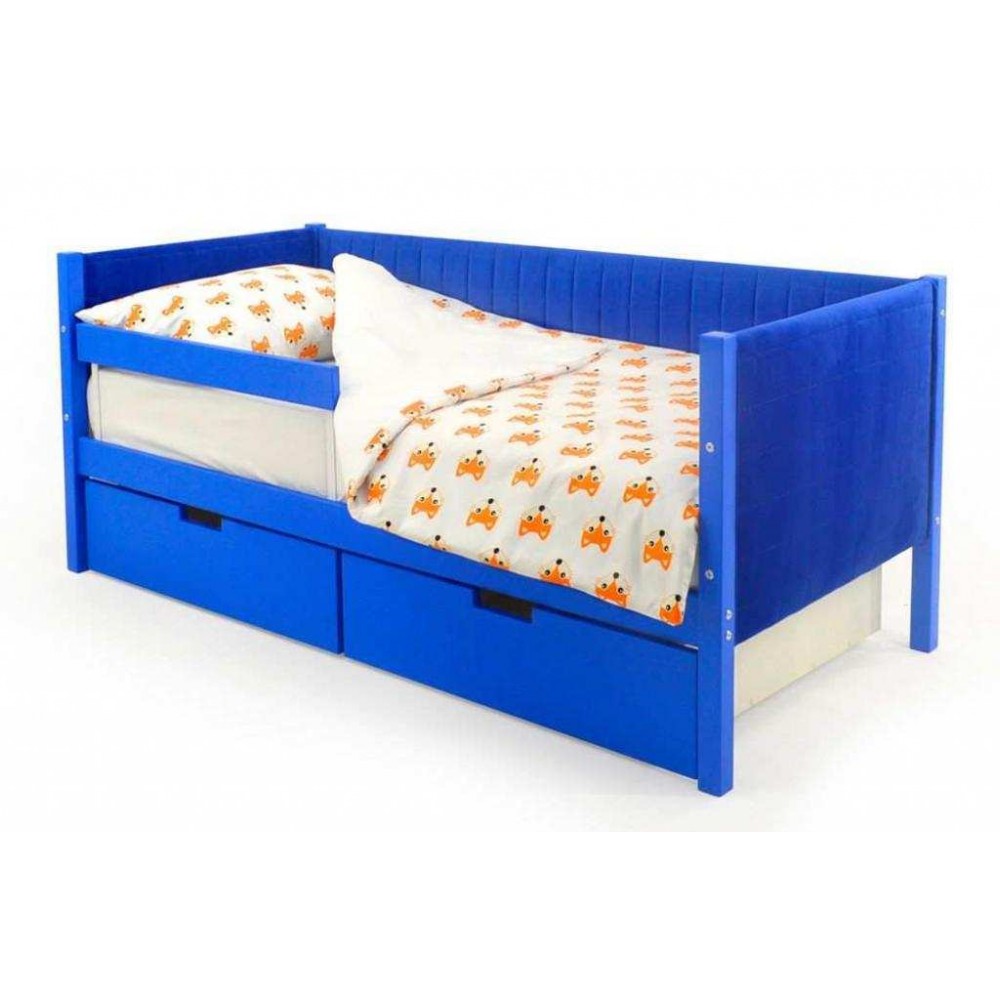 кровать для детей 3 лет с бортиками мягкими