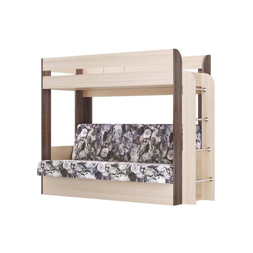 диван кровать двухъярусная деревянная
