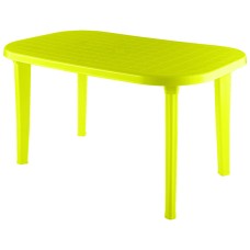 Стол пластиковый  арт.ЭП 391718 овальный (салатовый) 