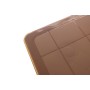 Стол пластиковый Солнце арт.741к прямоугольный (коричневый) 