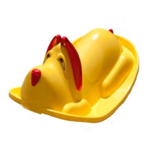 Качели -качалка Собачка арт.С 106-Ж желтый (Россия) 