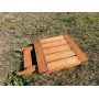Стул складной без спинки Garden Story арт.SSD-003, светло-коричневый  "Garden story"