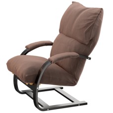 Кресло  Аспен шоколад (М/Ч 81)  арт.GS-018961 1 уп (каркас венге, м/э коричневый Ultra Chokolate) 