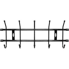 Вешалка настенная ВН5 арт.ВН5/Ч 5 крючков (черная) 