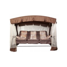 Качели садовые 3-х местные Палермо Премиум меб.ткань арт.с591 