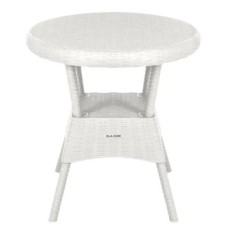 Стол пластиковый Ola Dom арт.ЭП 442356 70x70см круглый (белый) 