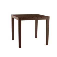 Стол пластиковый Прованс арт.ЭП 762921шк квадратный (шоколад) 