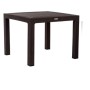 Стол пластиковый RATTAN арт. 95x95см квадратный (коричневый) 