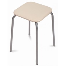 Табурет  Эконом-3 арт.ТЭ3/СК (квадратное сиденье), слоновая кость 