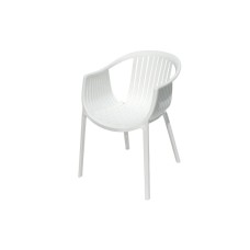 Стул пластиковый ЭСКАЛЕЙТ арт.PP0004WPб белый 