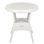 Стол пластиковый Ola Dom арт.ЭП 442356 70x70см круглый (белый) 