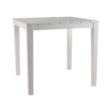 Стол пластиковый Прованс арт.ЭП 762921бл квадратный (белый) 