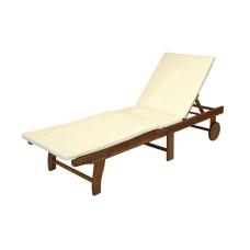 Лежак шезлонг Алекс арт.TP7014.2.1, из акации (дерево) (акация цвет дерева) 