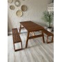 Скамья садовая Дятел арт.G-007-OAK массив сосны 1530мм 