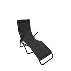 Кресло -шезлонг Лагуна арт.с1582 (каркас черный, без рисунка), 1 уп. 