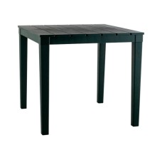 Стол пластиковый Прованс арт.ЭП 762921тз квадратный (темно-зеленый) 