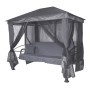 Качели -шатер 4-х местные Монреаль Премиум Делюкс арт.МС7029-GS003 