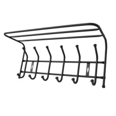 Вешалка настенная ВП6 арт.ВП6/Ч 6 крючков (черный) 