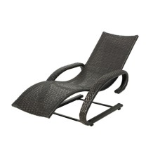 Лежак Модена арт.7006, ротанг искусственный (коричневый) "Garden story"