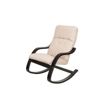 Кресло -качалка Эйр арт.М189-МТ002 (2 уп. каркас венге 1уп., сиденье миндаль 1 уп.) 