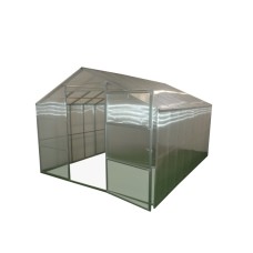 Теплица Агросфера-Домик РАЗБОРНАЯ без СПК (шаг 1 м), 4 места: каркас+перемычки+конек+1 уп метизы с лентойТ/АД/1 Теплица Агросфера-Домик РАЗБОРНАЯ без СПК (шаг 1 м), 4 места: каркас+перемычки+конек+1 уп метизы с лентойТ/АД/1