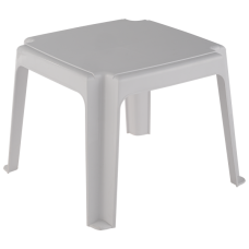 Столик к лежаку Г3 арт.ЭП 190379 квадратный (белый) 
