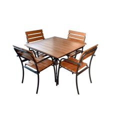 Набор мебели WOOD  арт.с1403+с1404 кофе,  