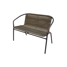 Диван  Марсель арт.WR2719-B ротанг искусственный (желто-черный) "Garden story"