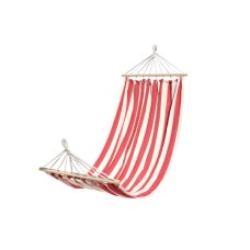 Гамак Полоска тканевый с перекладиной 2000х1300мм (12шт/уп в ассортименте, рис.полоска) арт.WRD03 "Garden story"
