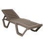 Лежак Атлант арт.ЭП 860437, пластик (мокко) 