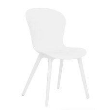 Стул пластиковый LOFT OLA DOM арт.ЭП 428581 (белый) 