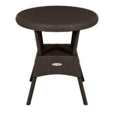 Стол пластиковый Ola Dom арт.ЭП 442387 70x70см круглый (антрацит) 