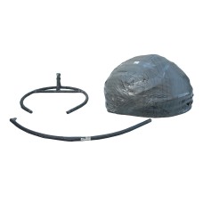 Кресло подвесное двойное Феникс арт.CN3423-МТКОР (стойка+осн.КОРИЧ,корзн.кор..,подуш.беже.3уп. (M))