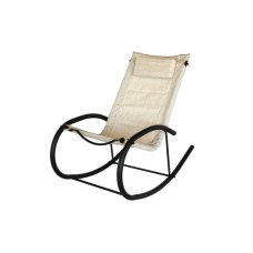 Кресло -качалка текстилен (бежевый) арт.с1215  