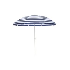 Зонт  2,0м бело-синяя полоска (уп.12шт.) 2 части арт.WRU051/2 "Garden story"