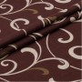 Мягкий элемент  2000х600х70 поликоттон Палермо Премиум,Титан,Соната,Монако,  коричневый,рис. вензель "Garden story"