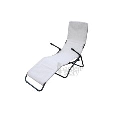 Кресло -шезлонг Лагуна арт.с258 (каркас серый, серый), 1 уп. 