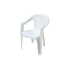 Кресло пластиковое Эфес арт.753б (белый)  