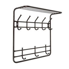 Вешалка 2-х ярусная 60 см арт.ВСП 8 М (медный антик) 