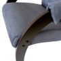 Кресло  Марта №61М арт.GS-61М-6 (каркас венге, ткань VERONA Denim Blue - синий) 1уп 