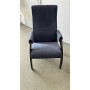 Кресло  Марта №61М арт.GS-61М-6 (каркас венге, ткань VERONA Denim Blue - синий) 1уп 