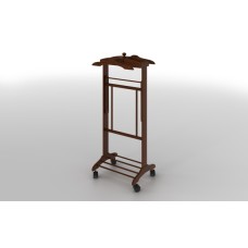 Вешалка напольная Элиса арт.V01-МТ003 (вишня тёмная №4) 