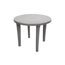 Стол пластиковый  арт.ЭП 391619 круглый (серый) 