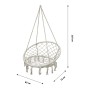 Кресло подвесное Фиби без подушки арт.ZRHC30-A (корзина белая 1 уп)