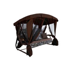 Качели садовые 3-х местные Ранго Премиум Веста арт.МС3310-2025 