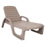 Лежак Прованс арт.ЭП 405302, пластик (мокко) 