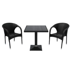 Набор мебели Мартин Мини  арт.Y-290/T356C коричневый,  (Стол Мартин/Амиго мини 3 уп.+ 2 стула Мартин)  "Garden story"