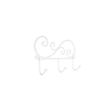 Вешалка  Кружева 3 арт.ВН 275 Б (белый, в упаковке 10 шт) 